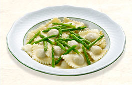 Ravioli aux Asperges vertes